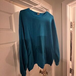 Gildan Men's Blue Crewneck Sweater